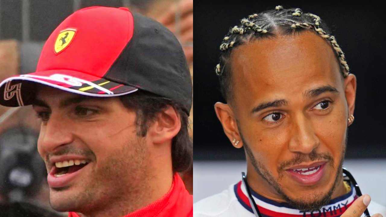 Sainz e Hamilton