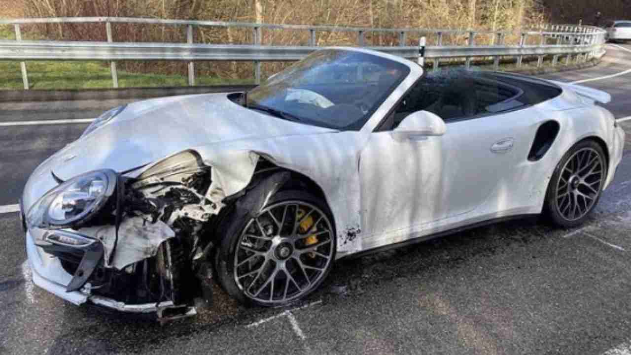 Incidente tragico Porsche